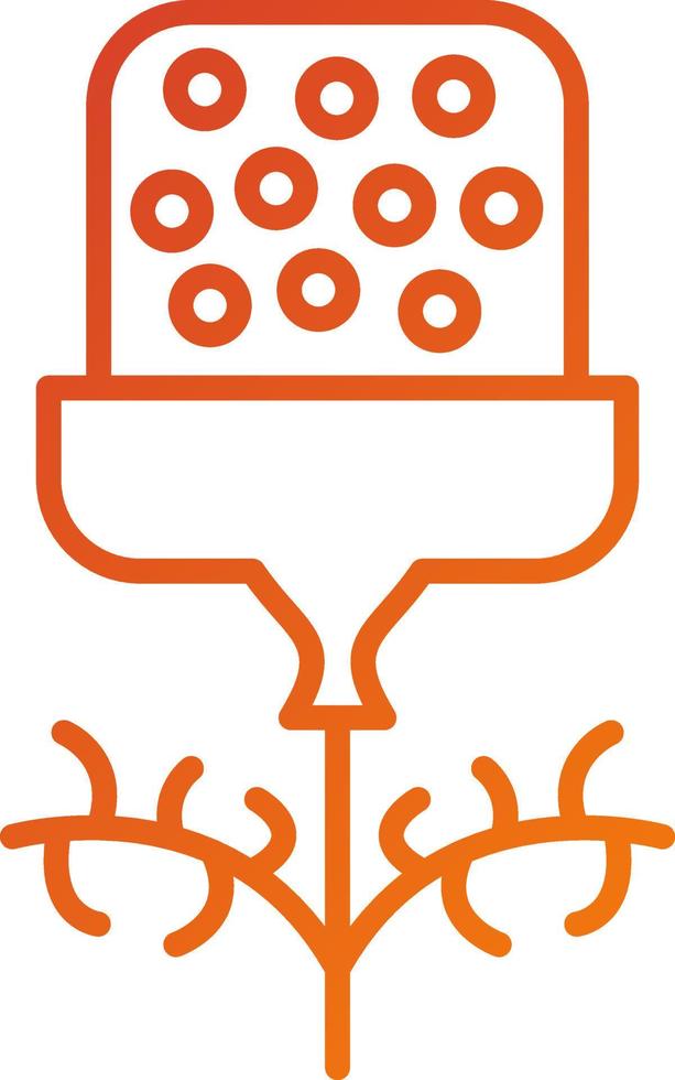Pineappleweed Icon Style vector