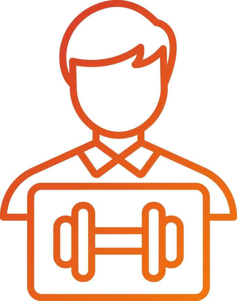 Trainer Icon Style vector