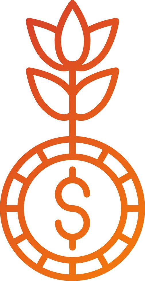 Green Economy Icon Style vector