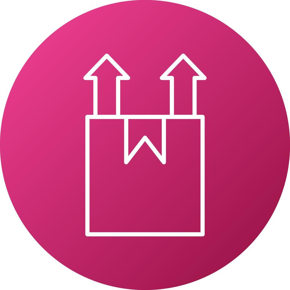 Product Upgrade Icon Style vector