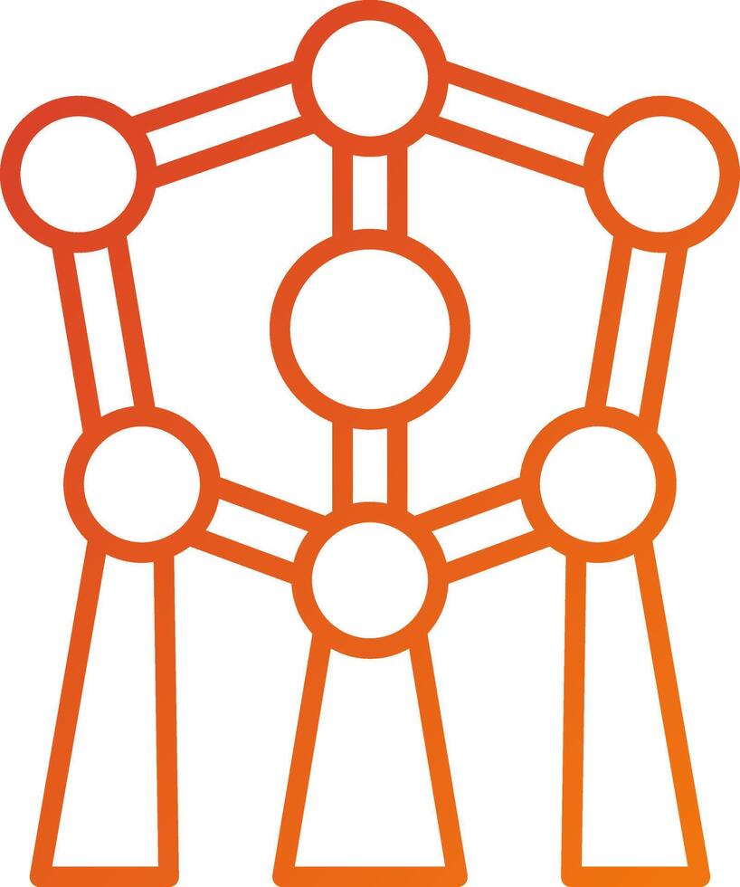 Atomium Icon Style vector