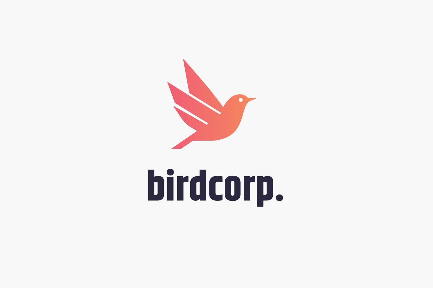 Bird Logo, Animal Vector