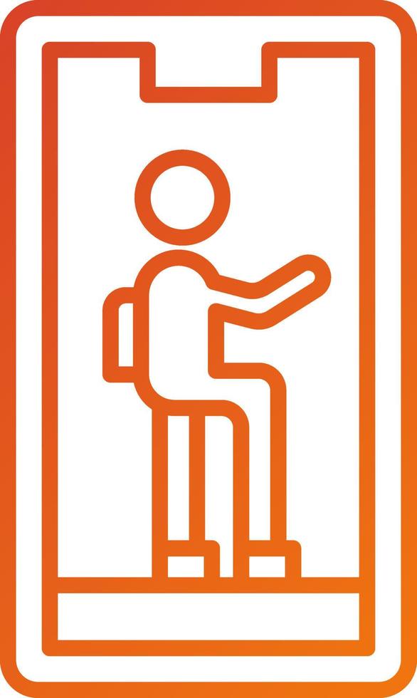 Walking Icon Style vector