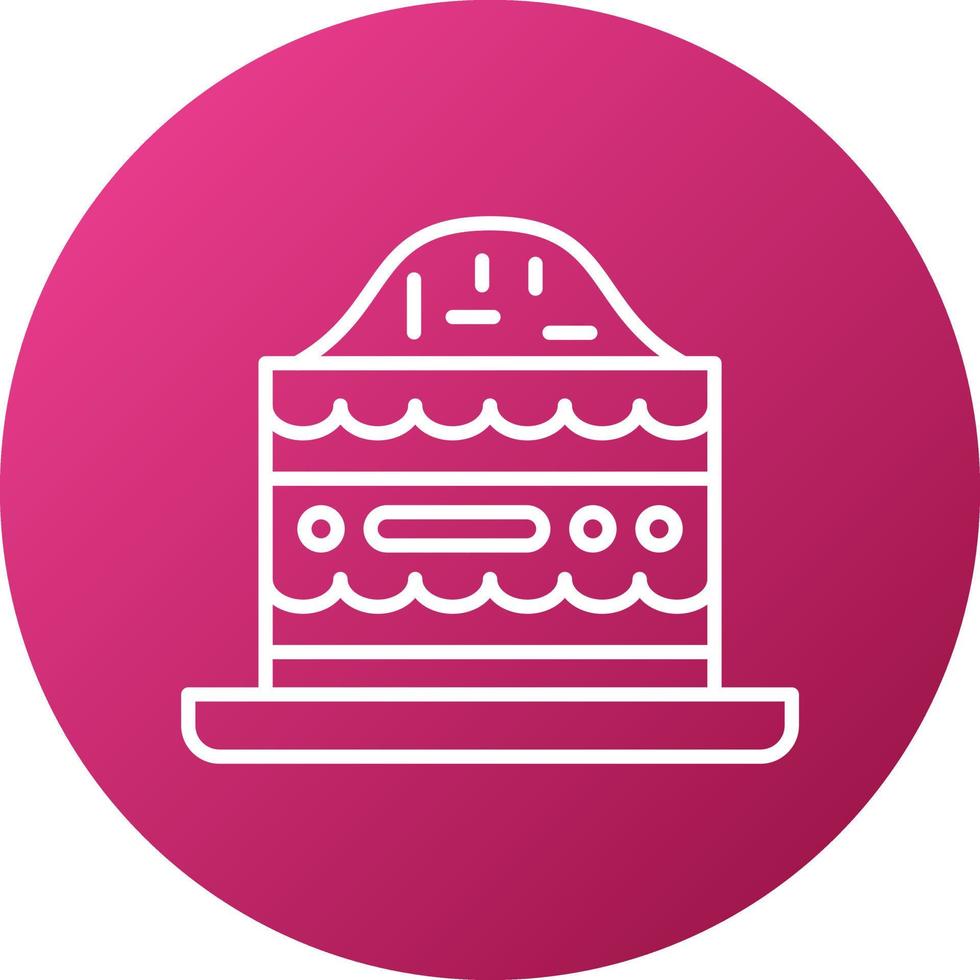 Baklava Icon Style vector