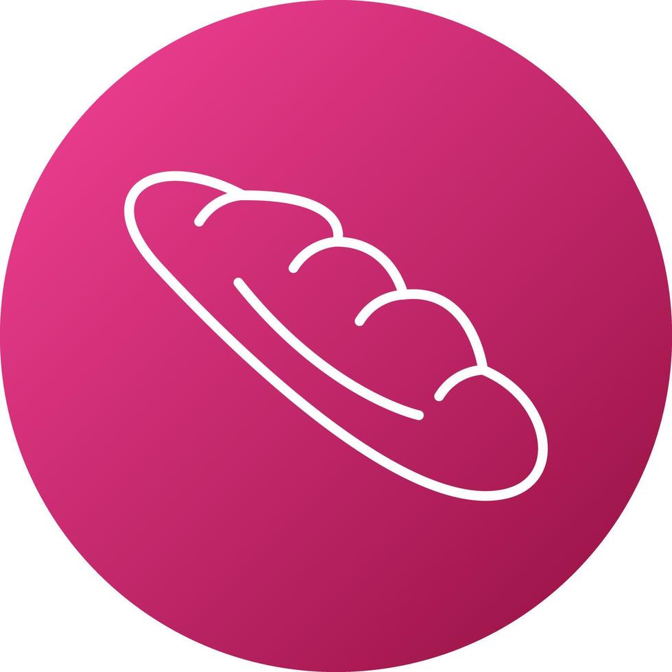Baguette Icon Style vector