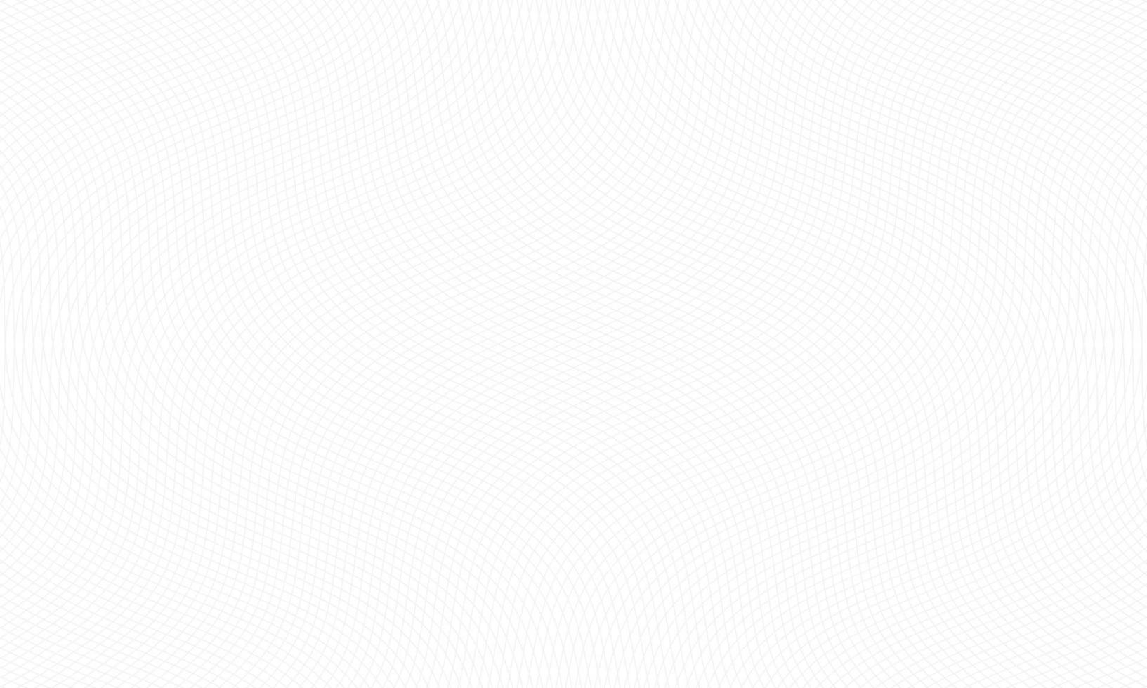 Subtle white net wavy line art pattern background vector
