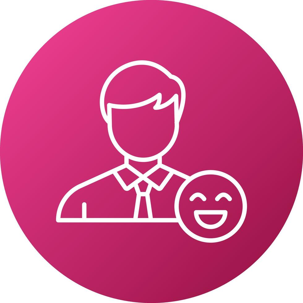 Happy Icon Style vector