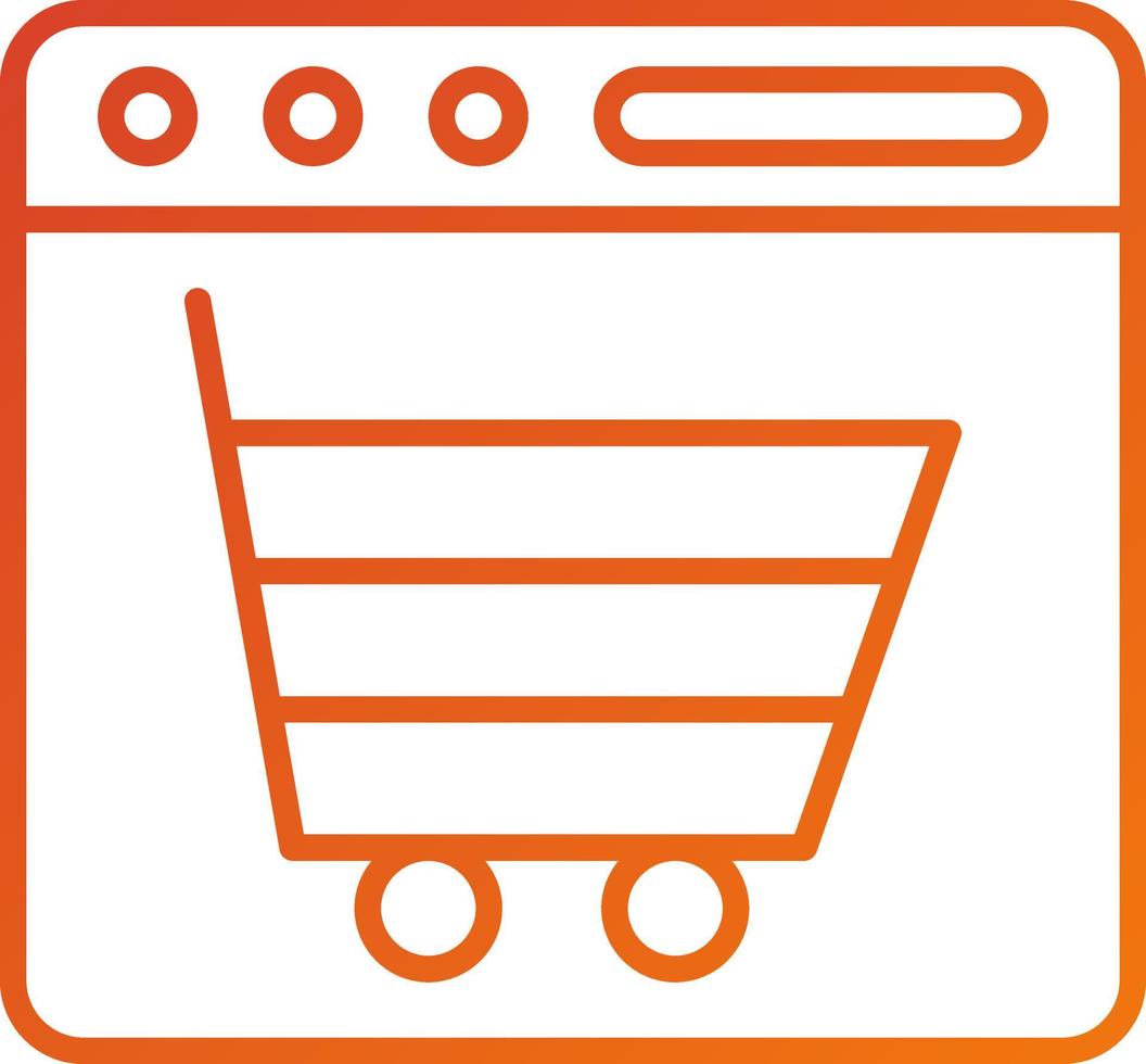 Cart Icon Style vector