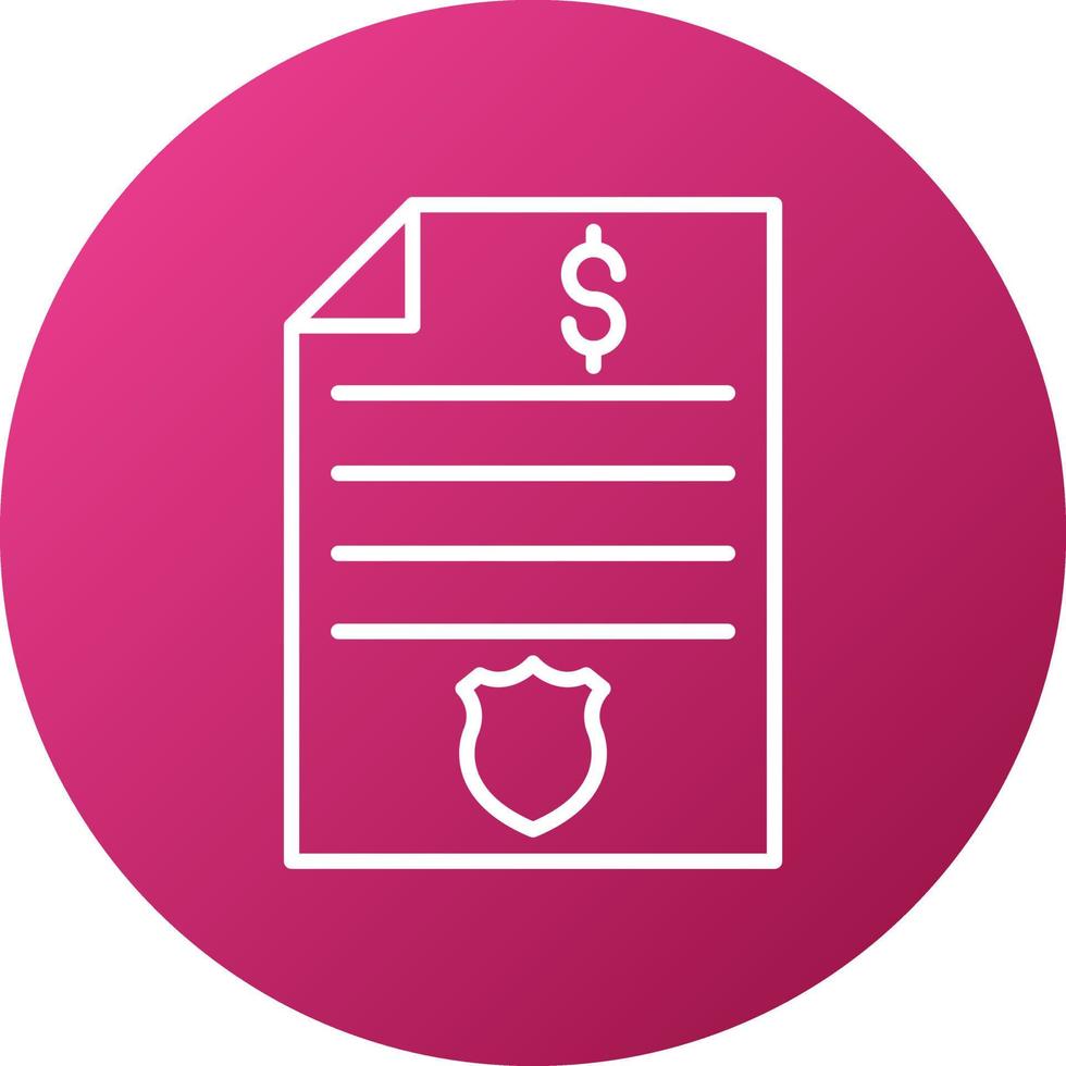 Bail Icon Style vector