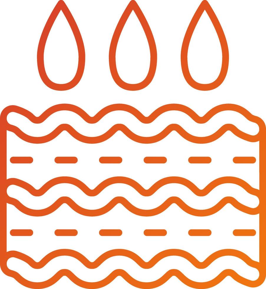 Absorption Icon Style vector