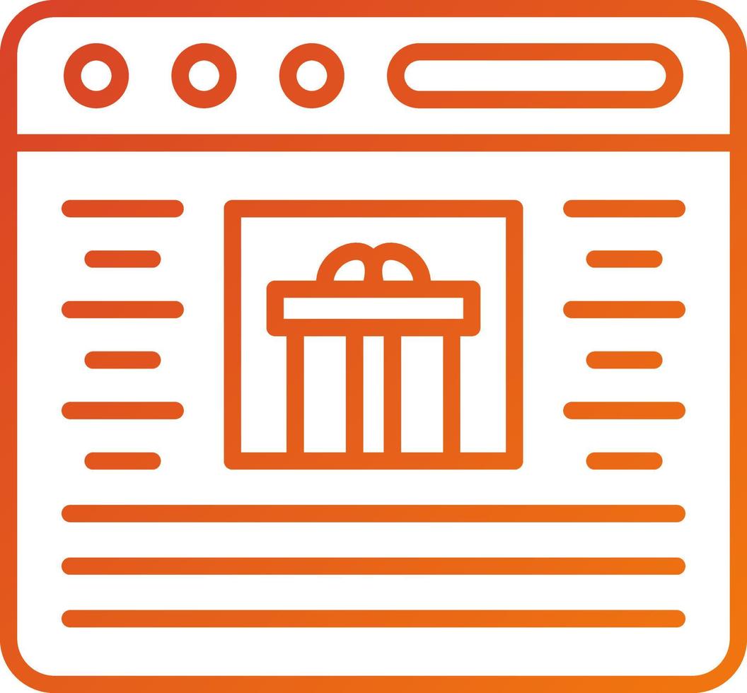 Description Icon Style vector