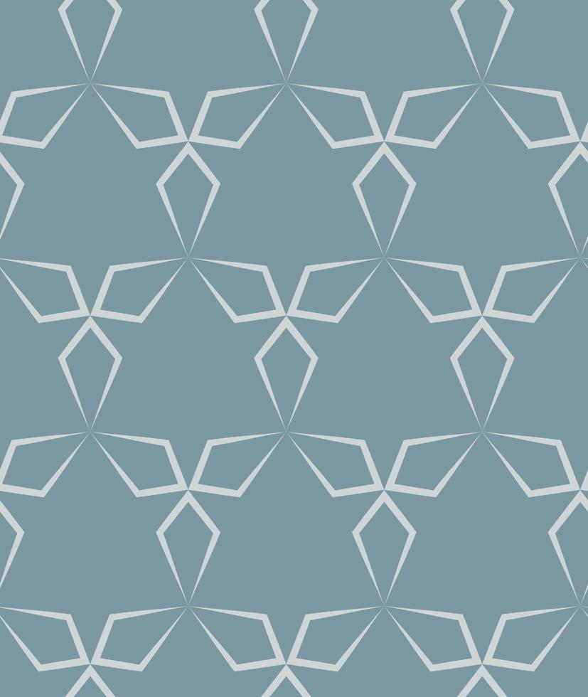Seamless ornamental vector patterns on a colored background. Modern line art illustrations for wallpapers, flyers, covers, banners, minimalistic ornaments, backgrounds.