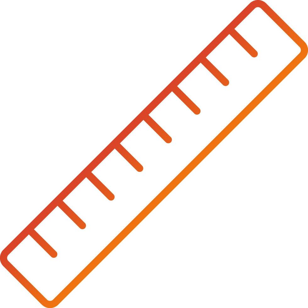 Ruler Icon Style vector
