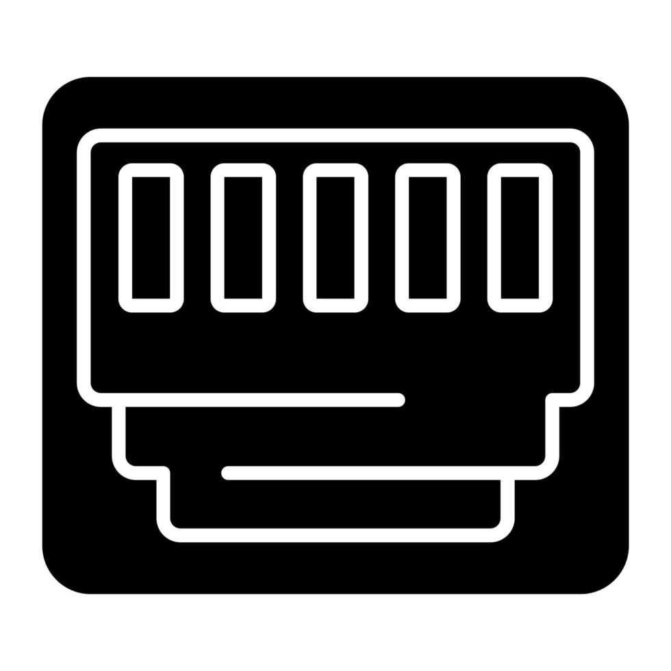 Ethernet vector icon