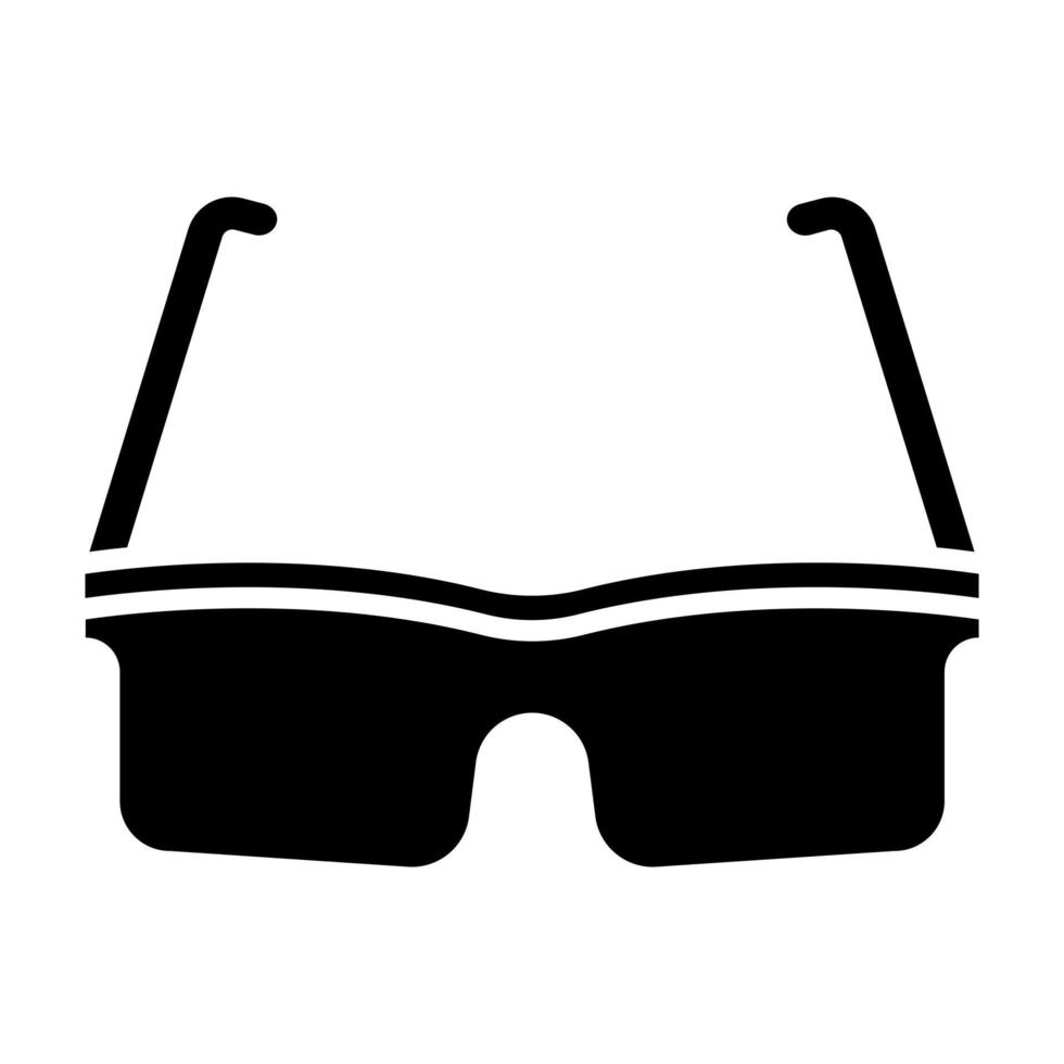 icono de vector de gafas