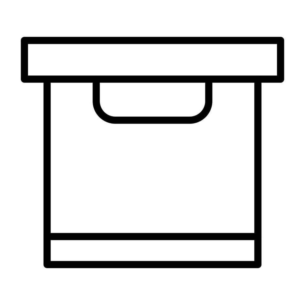 Box vector icon