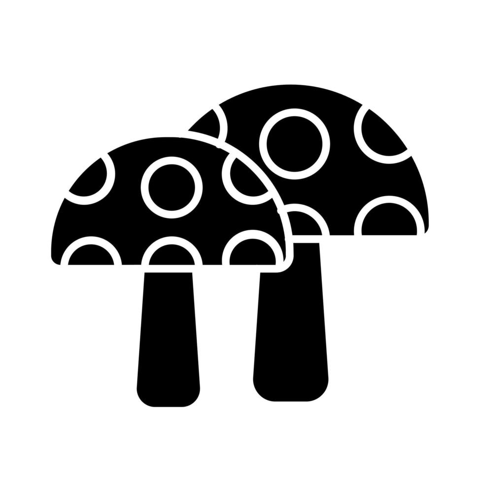 Mushroom vector icon