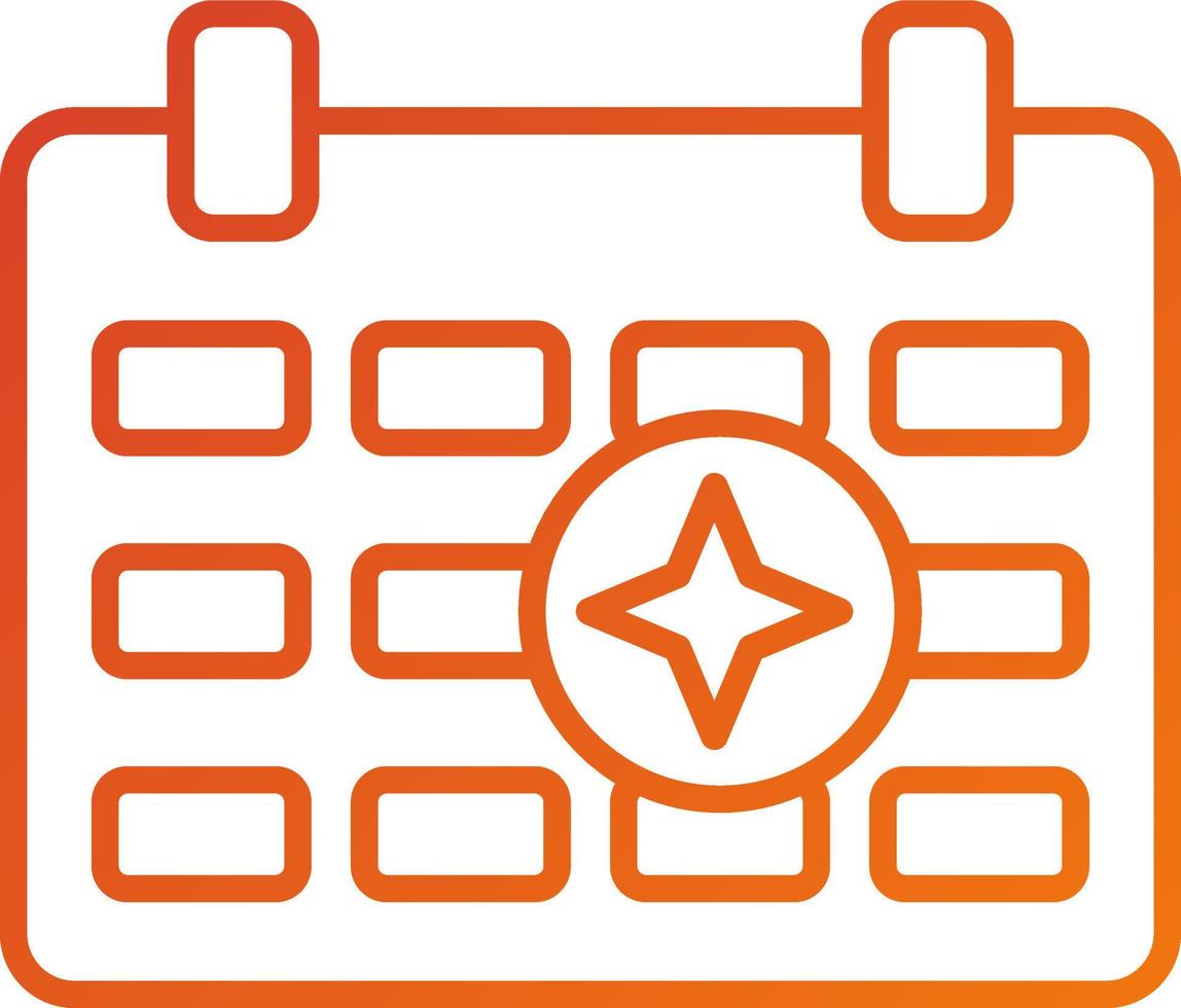Events Icon Style vector