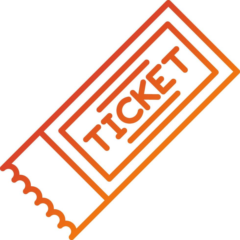 Get Ticket Icon Style vector