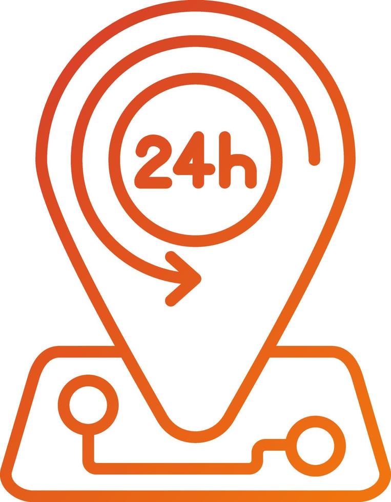 All Day Tours Icon Style vector