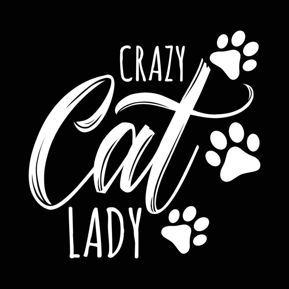 Crazy cat lady happy mother's day 21645500 Vector Art at Vecteezy