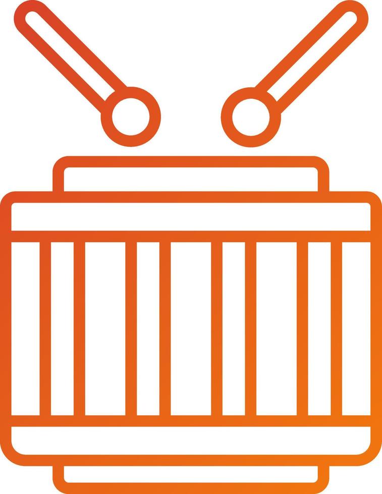 Drum Icon Style vector