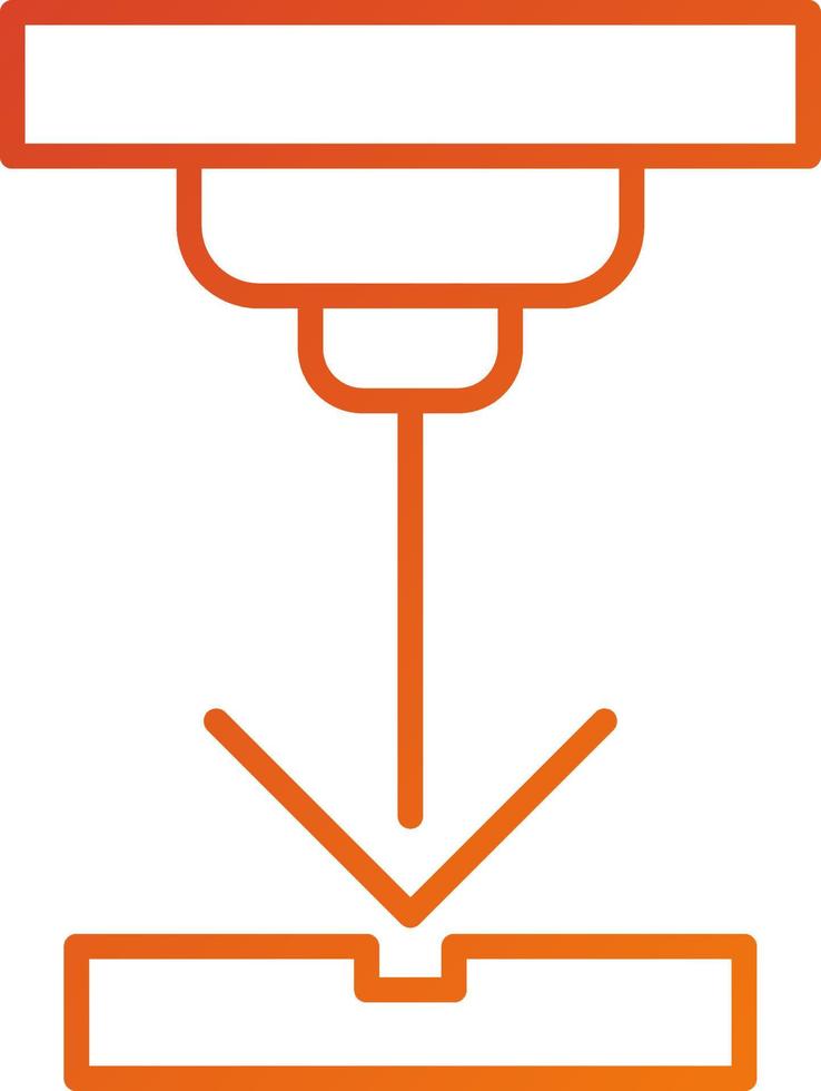 Laser Beam Icon Style vector