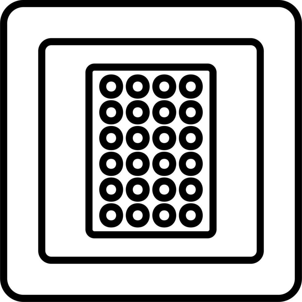 Nicotine Patch vector icon