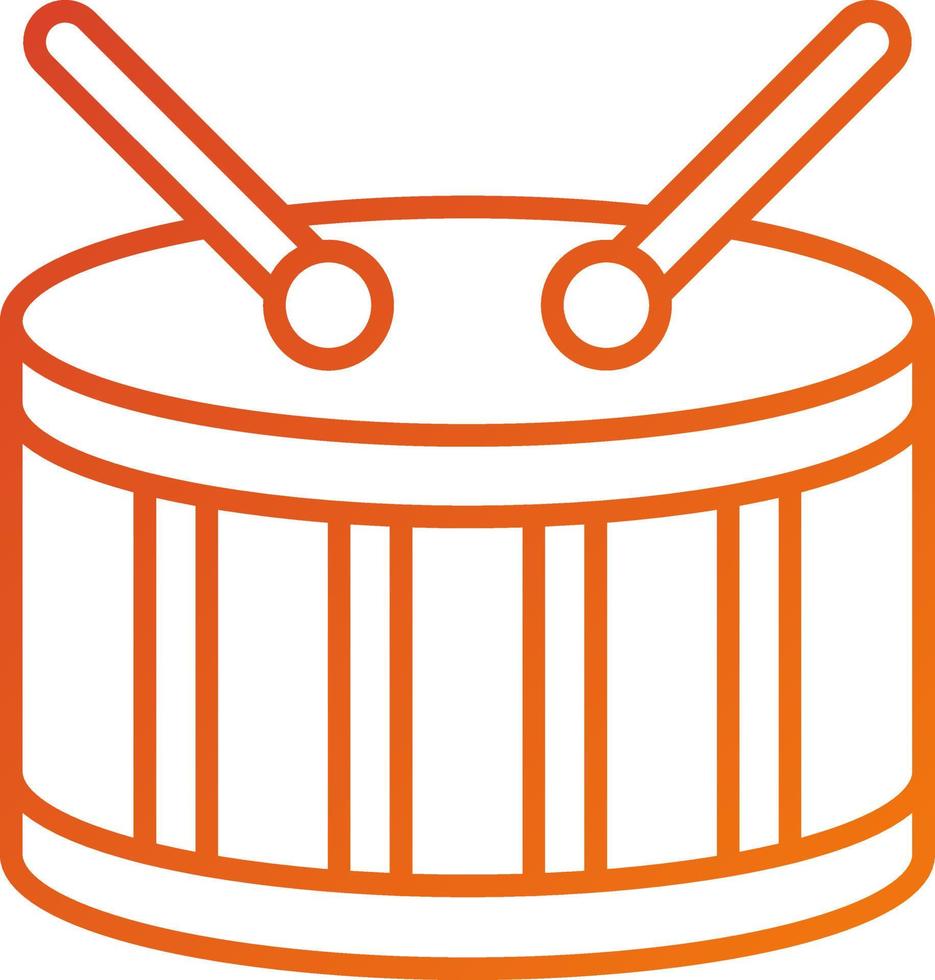Drum Icon Style vector