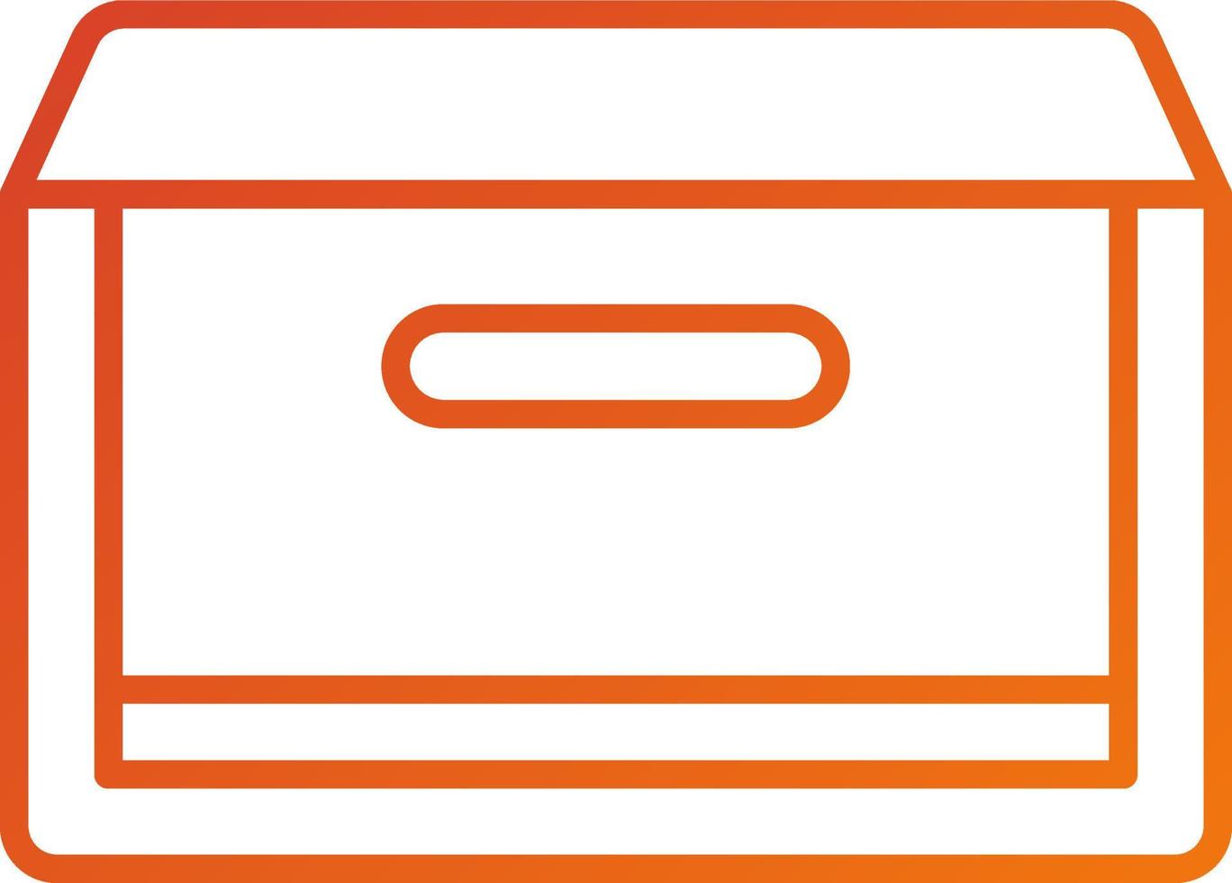Crate Icon Style vector