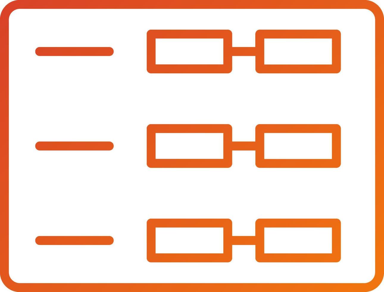 Schedule Icon Style vector