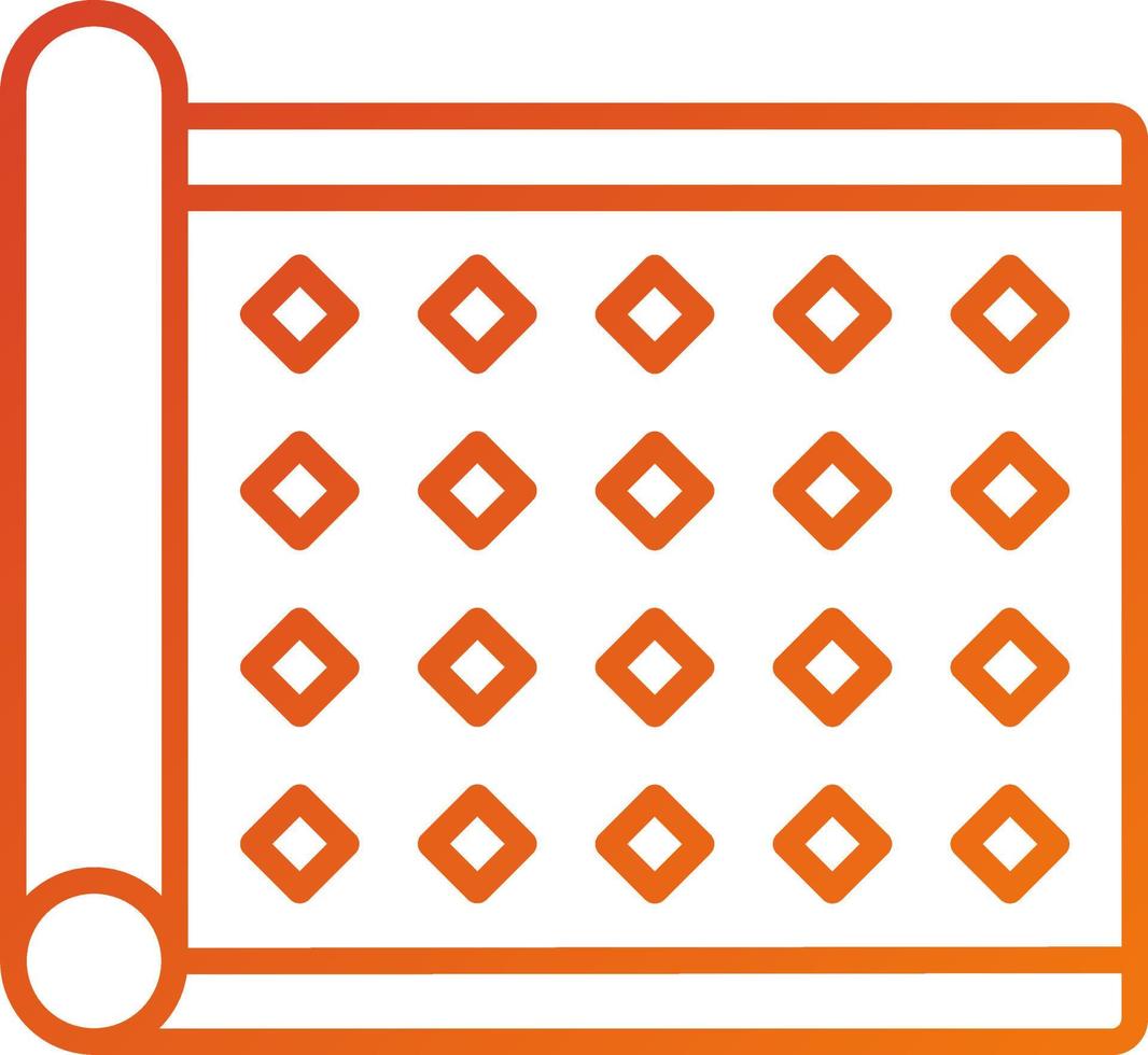textil icono estilo vector