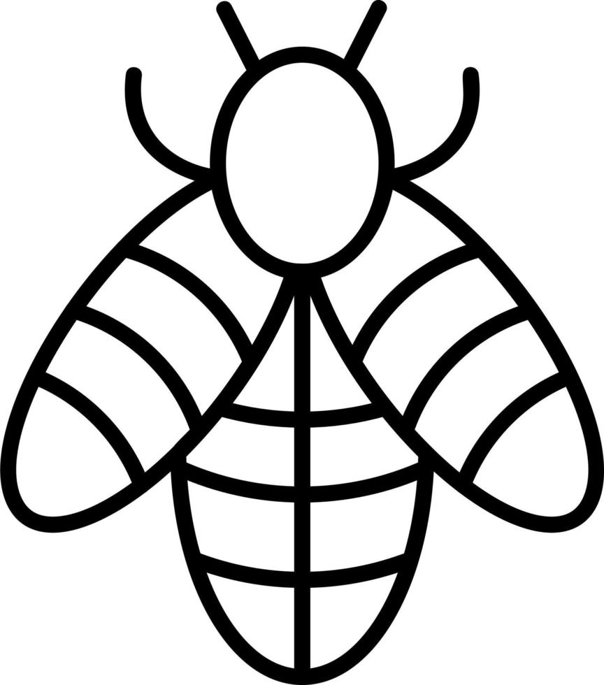 Bee vector icon