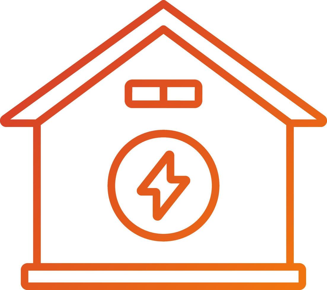 Power Housing Icon Style vector