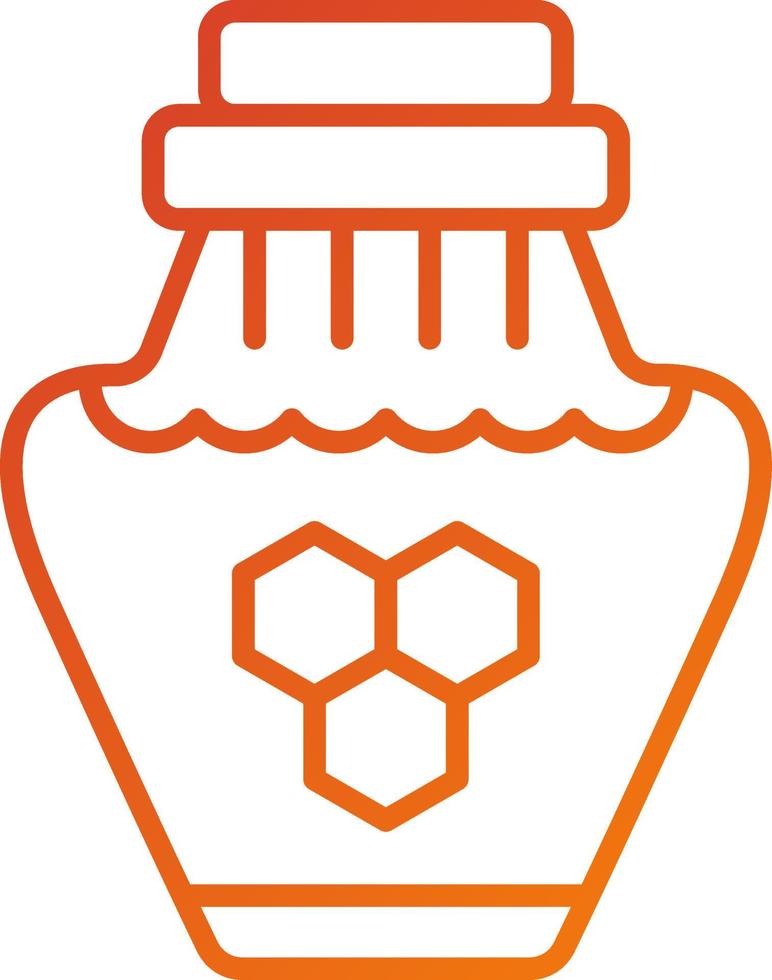 Honey Icon Style vector
