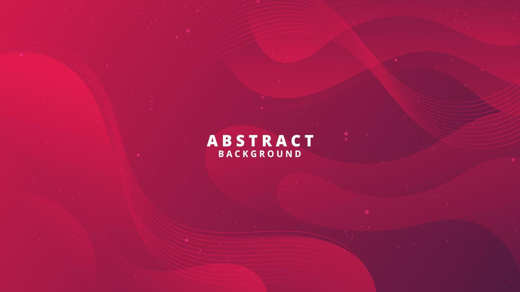 Abstract Gradient Red liquid Wave Background vector