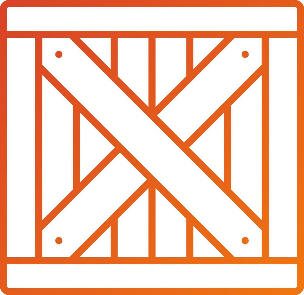 Crate Icon Style vector