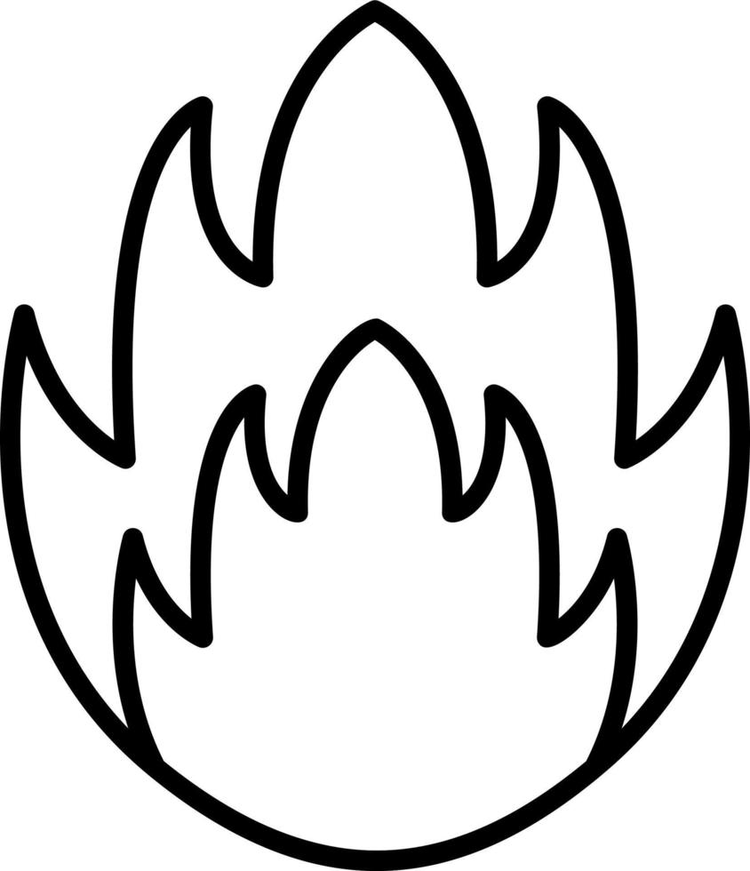 Fire vector icon