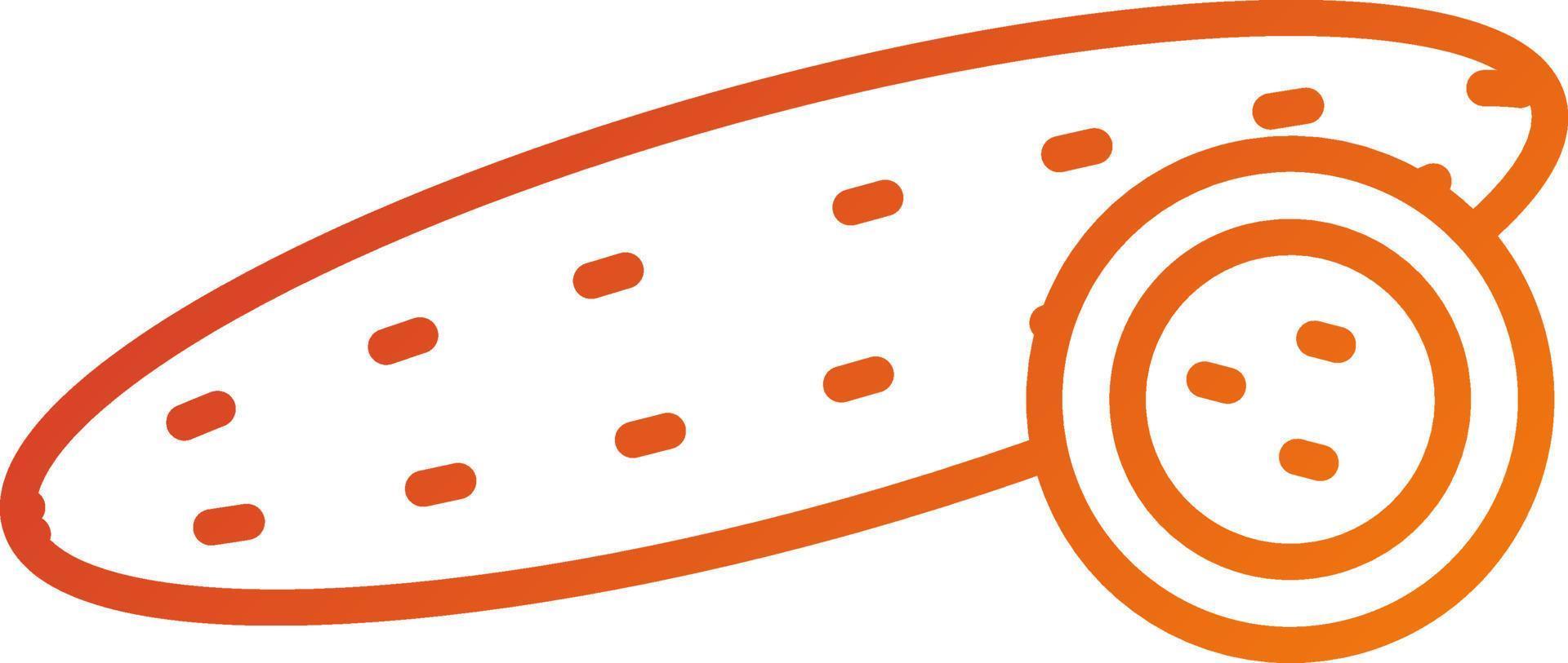 Cucumber Icon Style vector