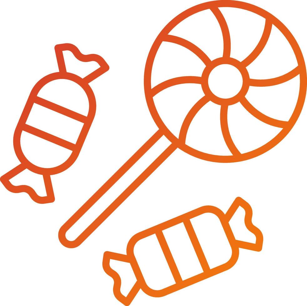Candies Icon Style vector