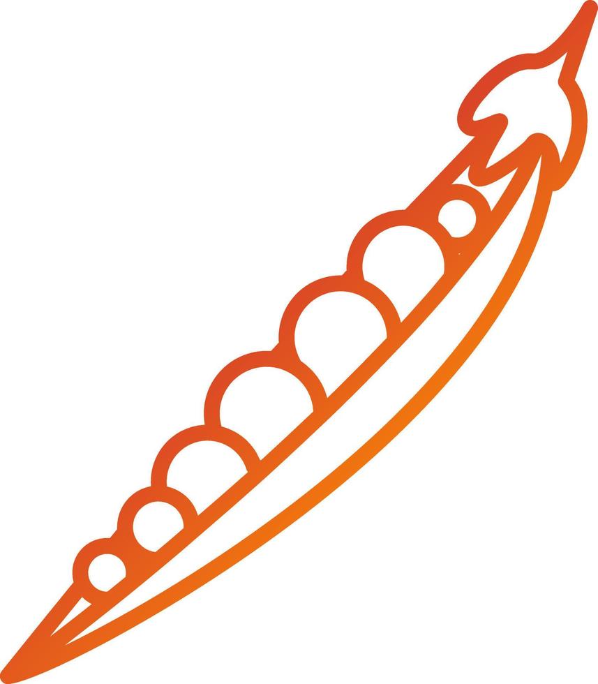 Peas Icon Style vector