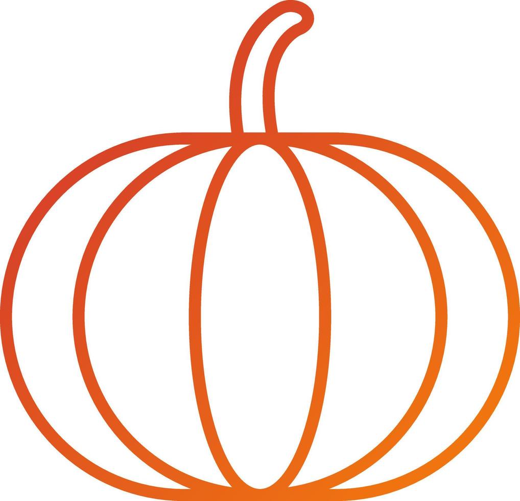 Pumpkin Icon Style vector