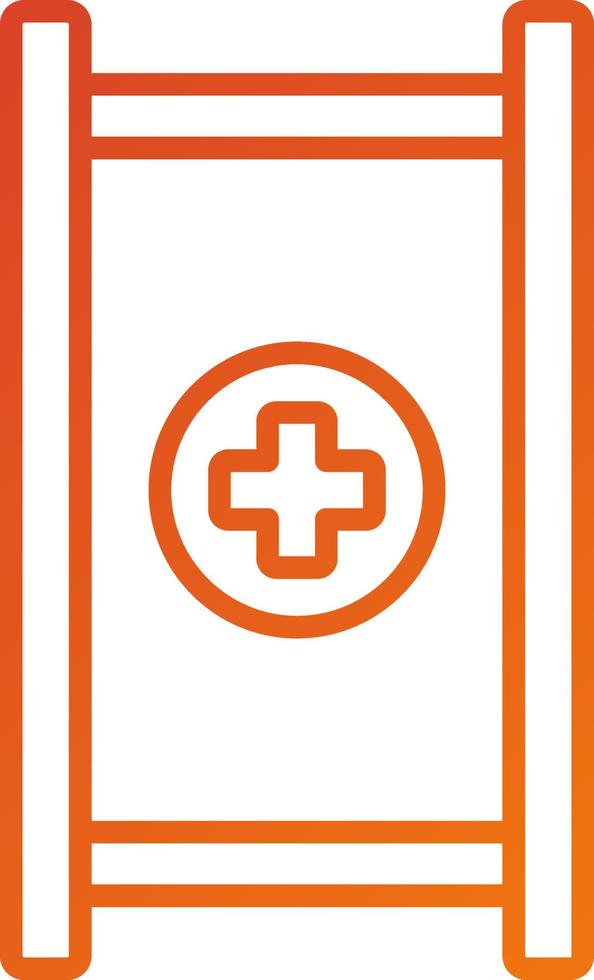 Stretcher Icon Style vector