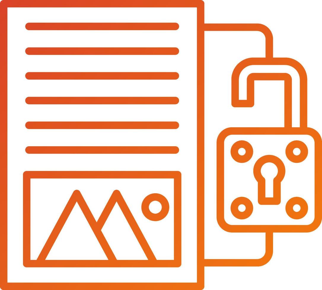 Disclosure Icon Style vector