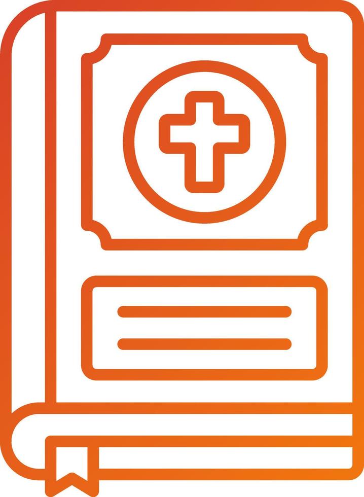 Bible Icon Style vector