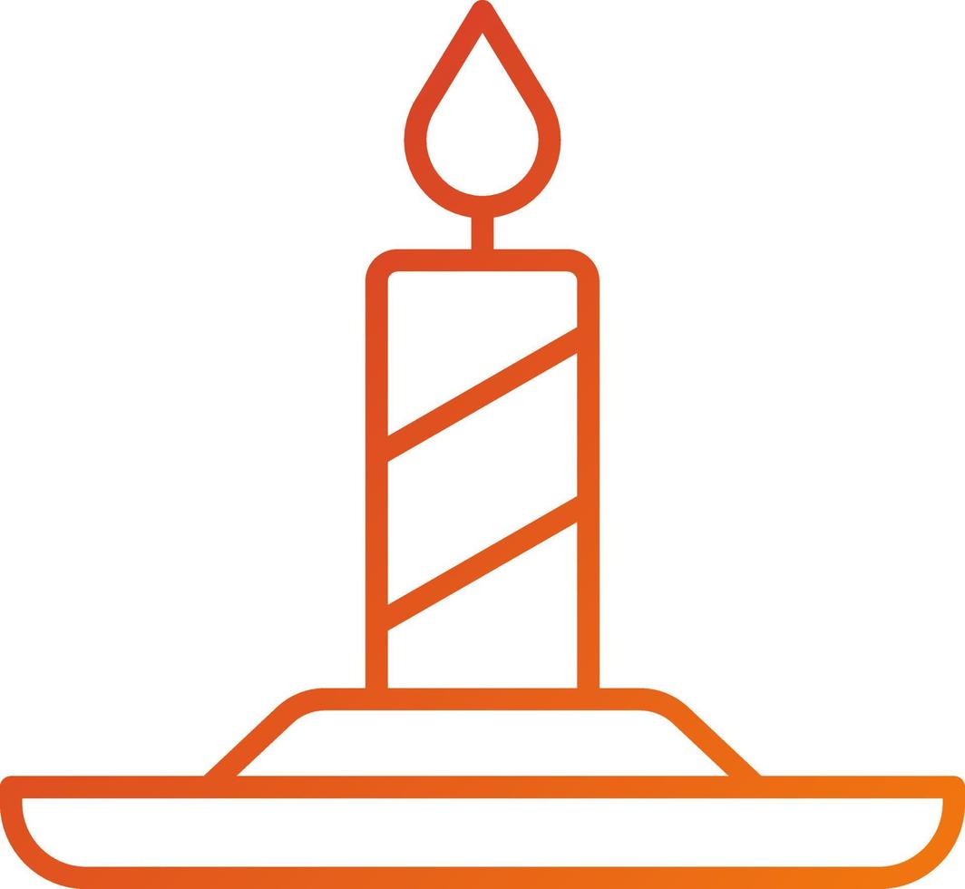 Candle Icon Style vector