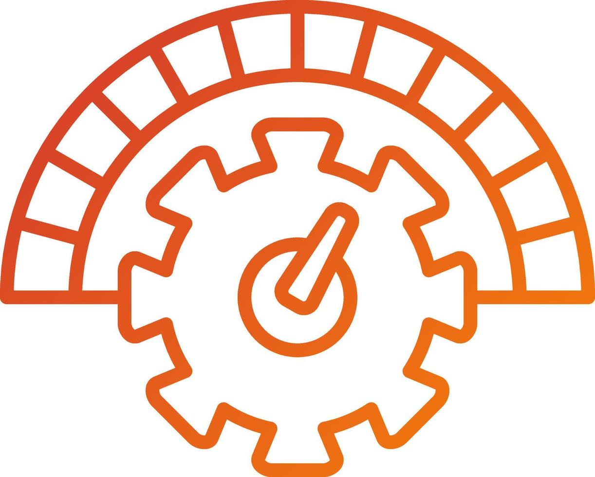 Constant Development Pace Icon Style vector