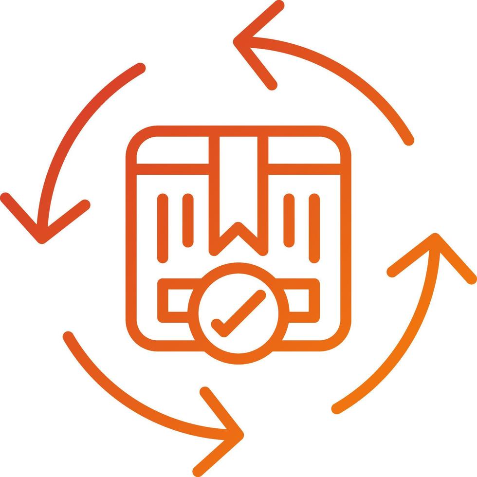 Continuous Delivery Icon Style vector