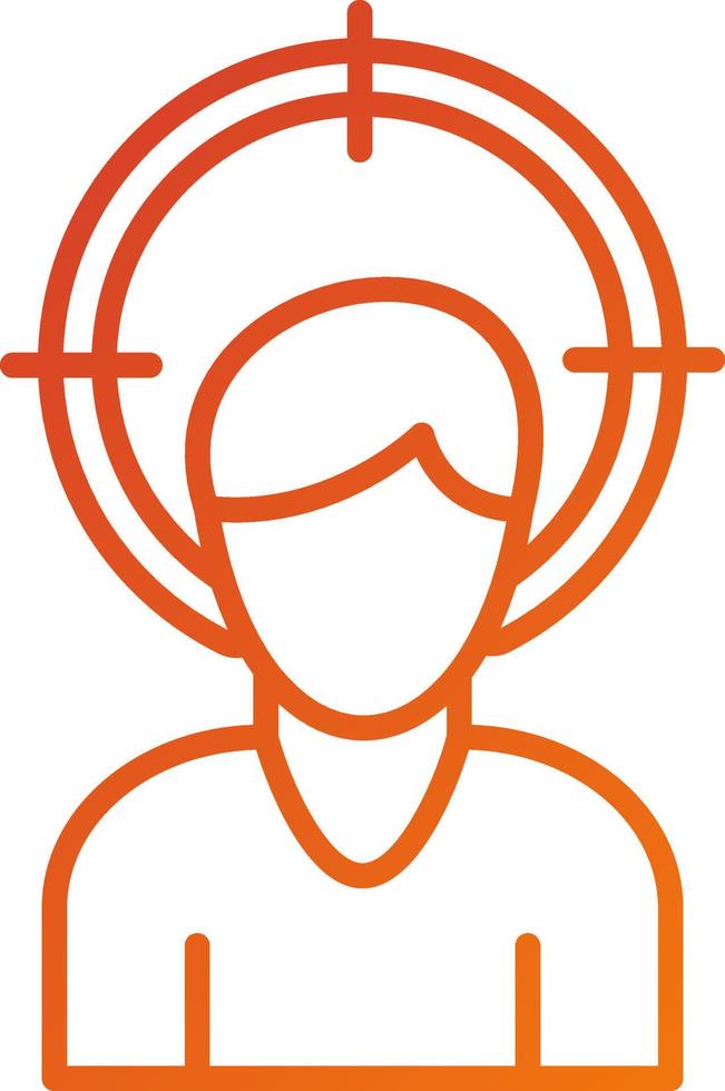 Head Hunting Icon Style vector