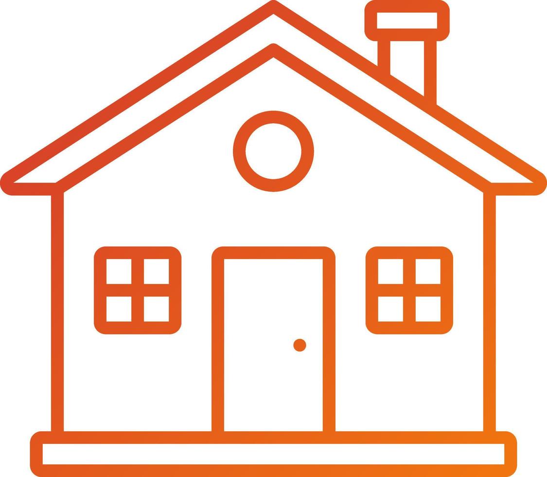 Cabin Icon Style vector